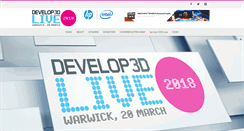 Desktop Screenshot of develop3dlive.com