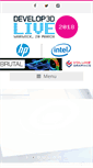 Mobile Screenshot of develop3dlive.com